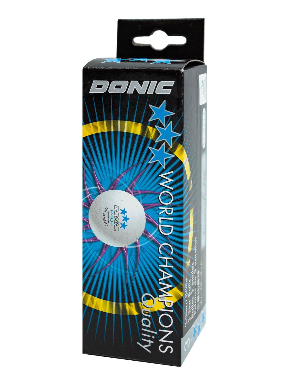 DONIC P40+ 3* белый 3 Оборудование для фитнеса