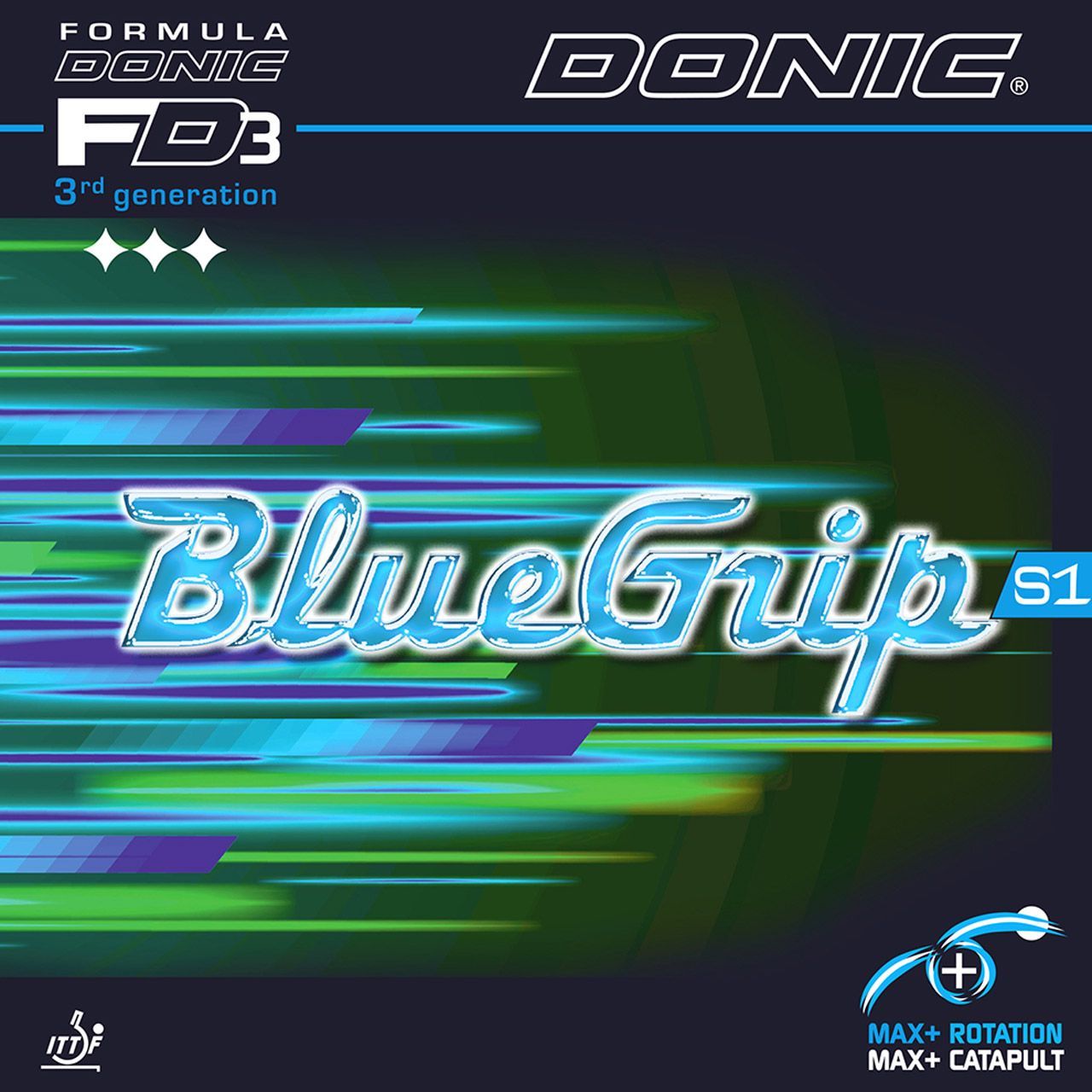 Накладка защитная DONIC BlueGrip S1 (000230) Мебельный крепеж