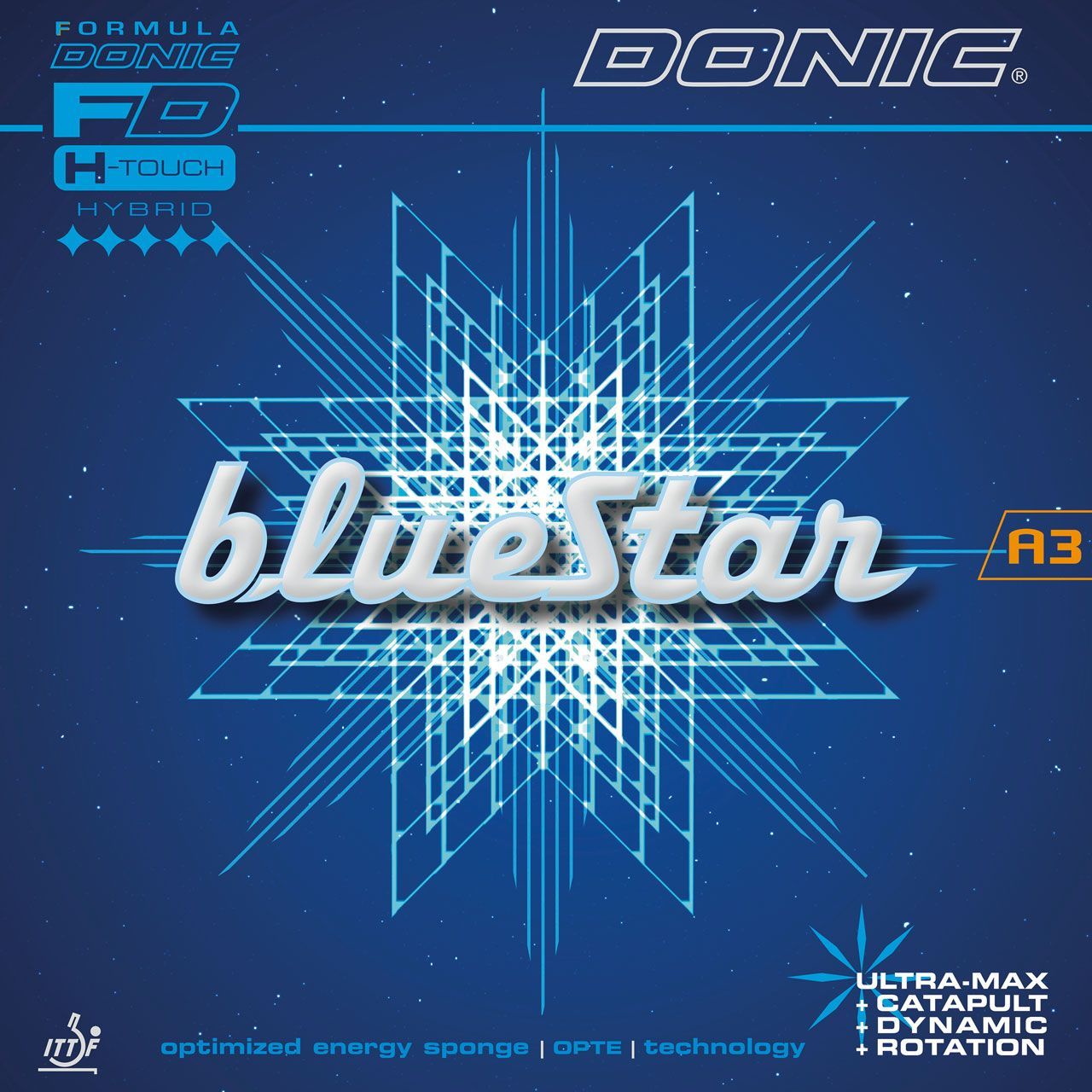 Накладка защитная DONIC BlueStar A3 (000236) Мебельный крепеж