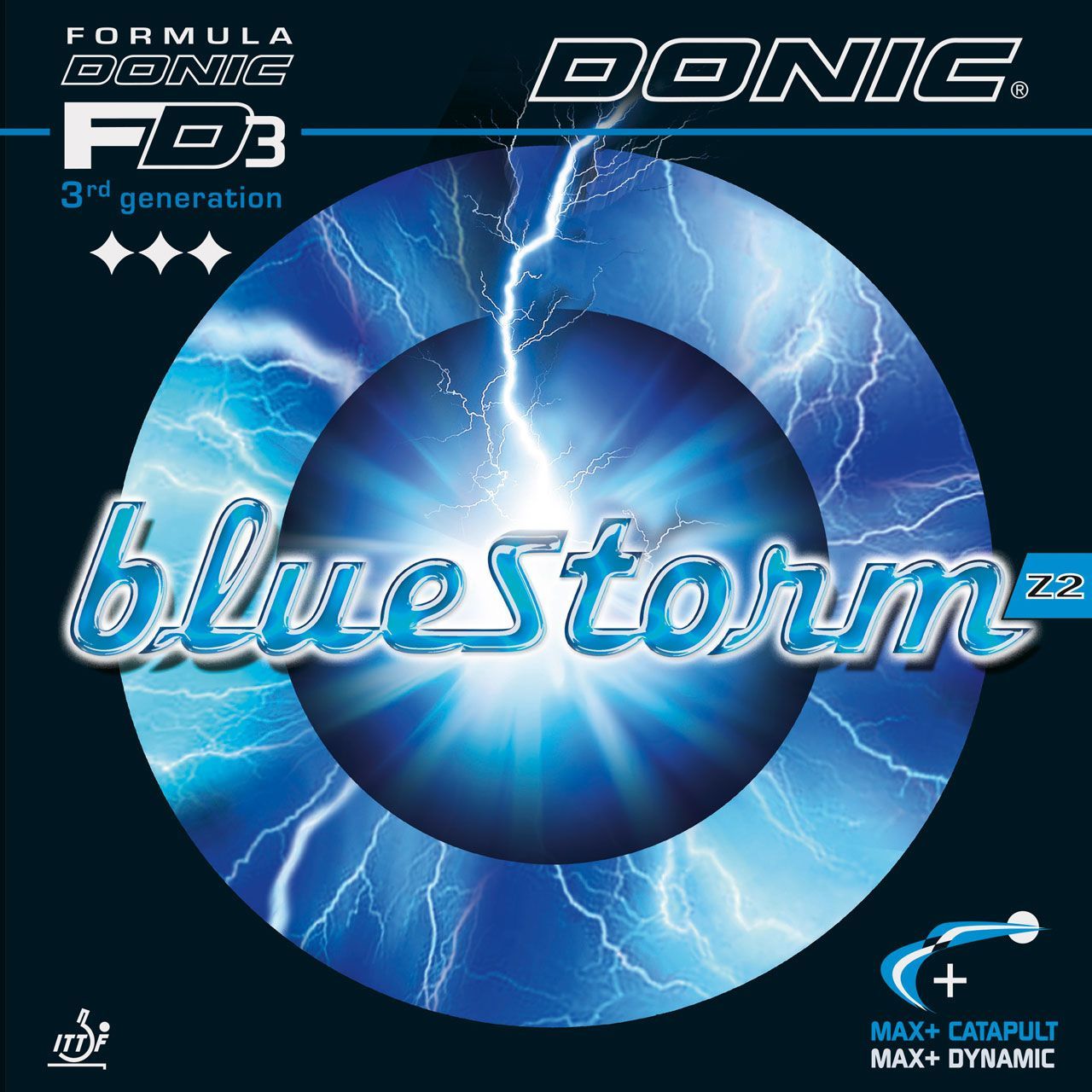 Накладка защитная DONIC Bluestorm Z2 (colored) Мебельный крепеж