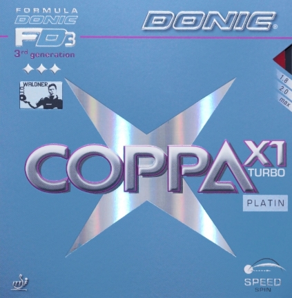 DONIC Coppa X1 Turbo Platin Мебельный крепеж