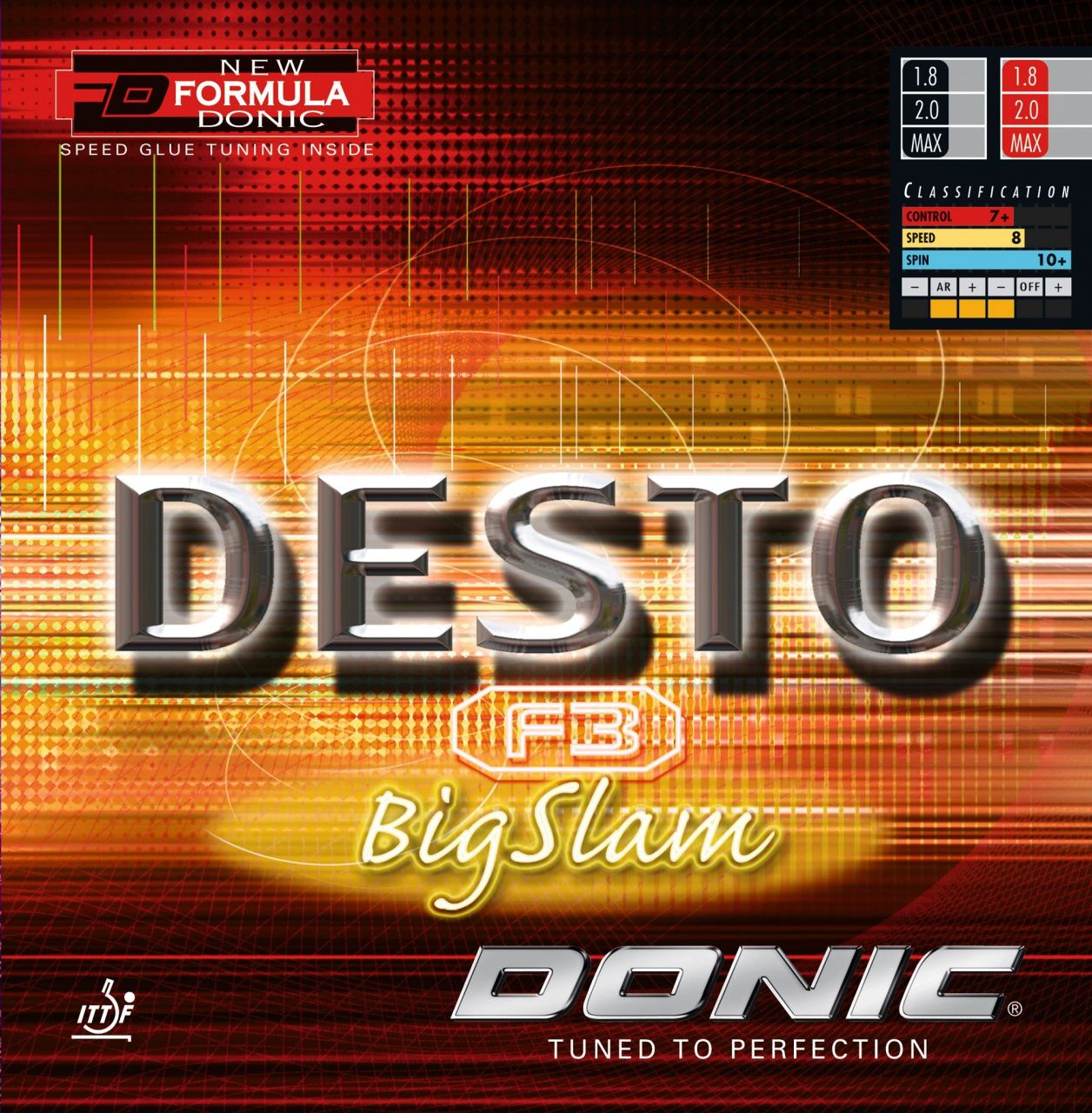 Накладка защитная DONIC Desto F3 Big Sl (000220) Мебельный крепеж